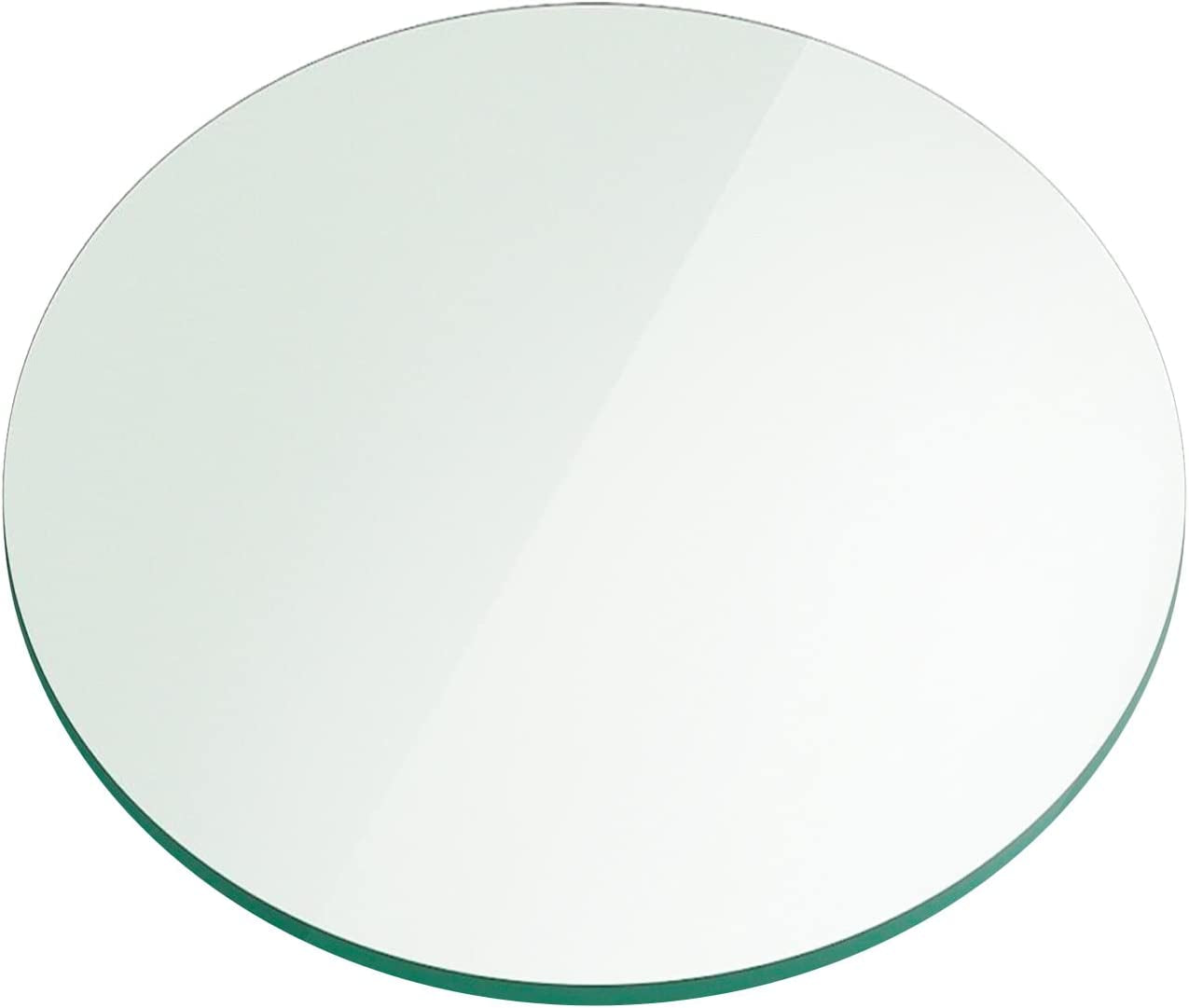 round Glass Table Top, 32 Inch, Clear